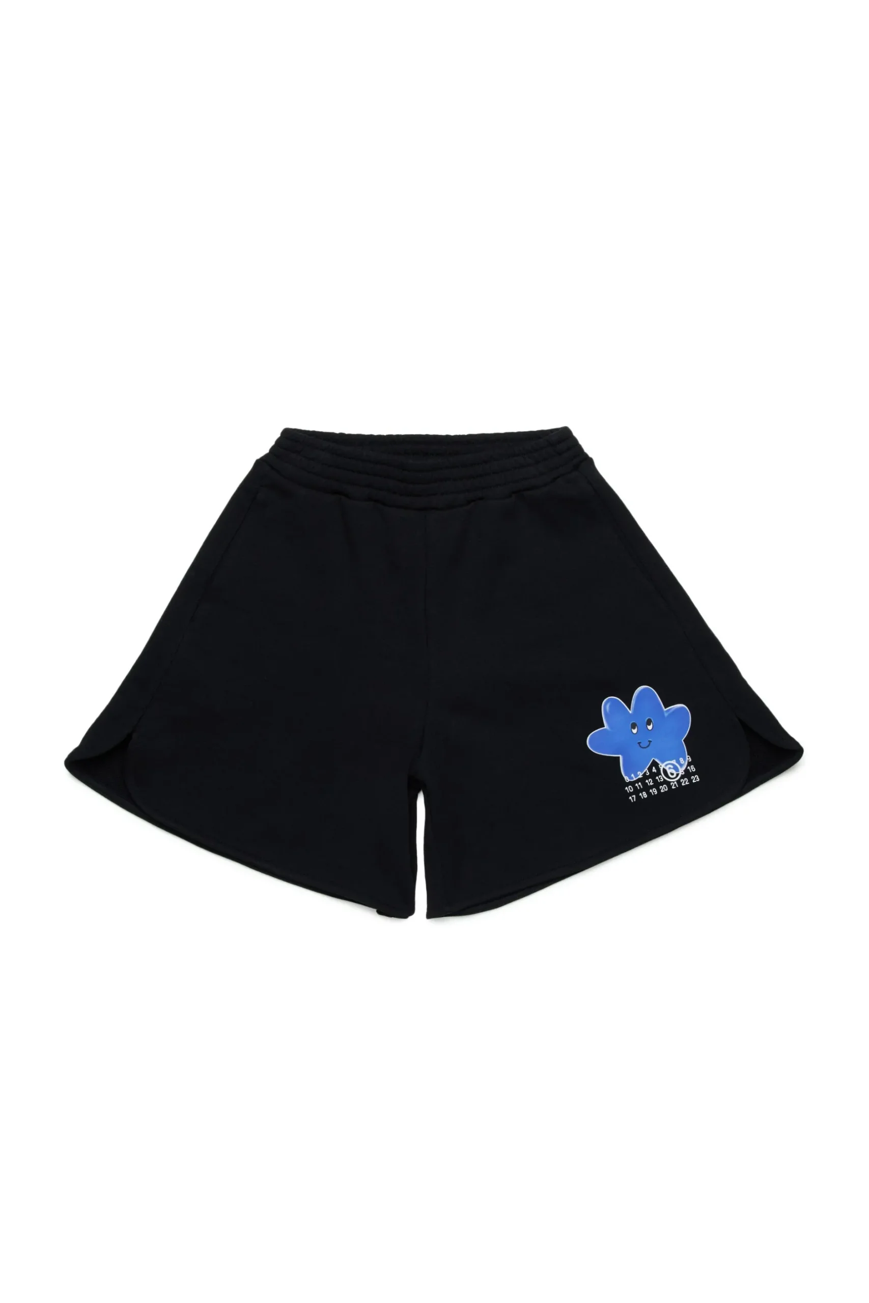 MM6 MAISON MARGIELA Shorts in felpa con grafica Happy Star | Bambino Shorts | Activewear