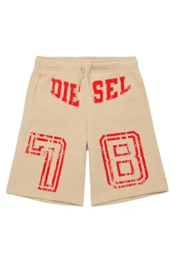 DIESEL Shorts in felpa con grafica college | Bambino Activewear | Activewear