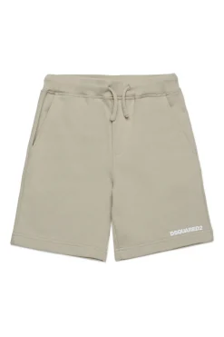 DSQUARED2 Shorts in felpa con logo | Bambino Shorts | Activewear