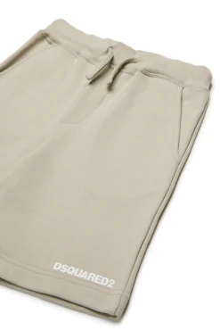 DSQUARED2 Shorts in felpa con logo | Bambino Shorts | Activewear