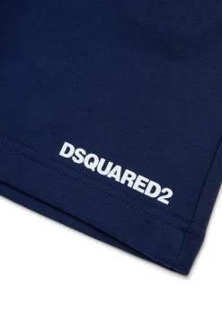 DSQUARED2 Shorts in felpa con logo | Bambino Activewear | Activewear