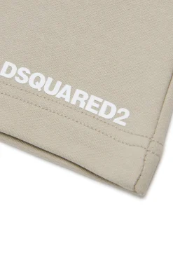 DSQUARED2 Shorts in felpa con logo | Bambino Shorts | Activewear