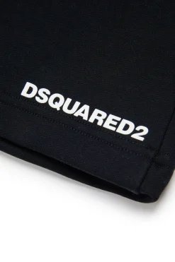 DSQUARED2 Shorts in felpa con logo | Bambino Shorts | Activewear