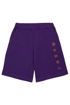 MARNI Shorts in felpa con logo Outline | Bambino Shorts | Activewear