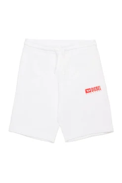 DIESEL Shorts in felpa con logo degradé | Bambino Activewear | Activewear