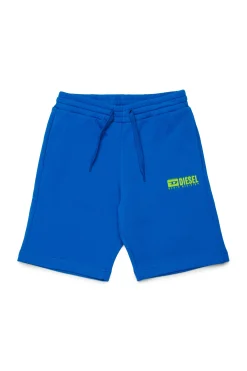 DIESEL Shorts in felpa con logo degradé | Bambino Activewear | Activewear