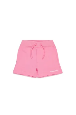 DSQUARED2 Shorts in felpa con logo | Bambino Activewear | Activewear