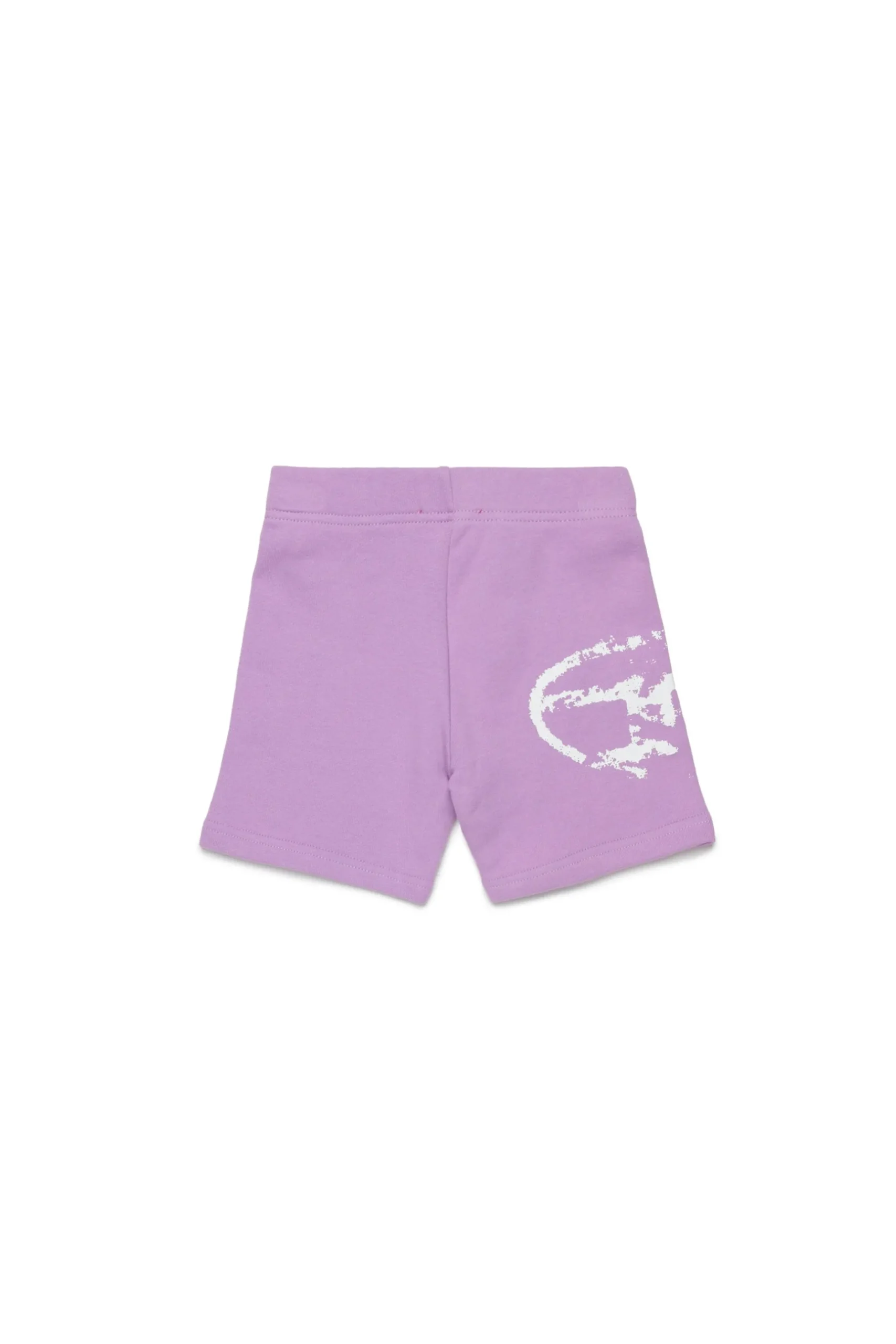 DIESEL Shorts in felpa con logo Oval D effetto used | Bambino Oval D By Diesel | Oval D By Diesel