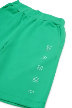MARNI Shorts in felpa con logo Outline | Bambino Shorts | Activewear