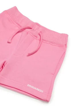 DSQUARED2 Shorts in felpa con logo | Bambino Activewear | Activewear