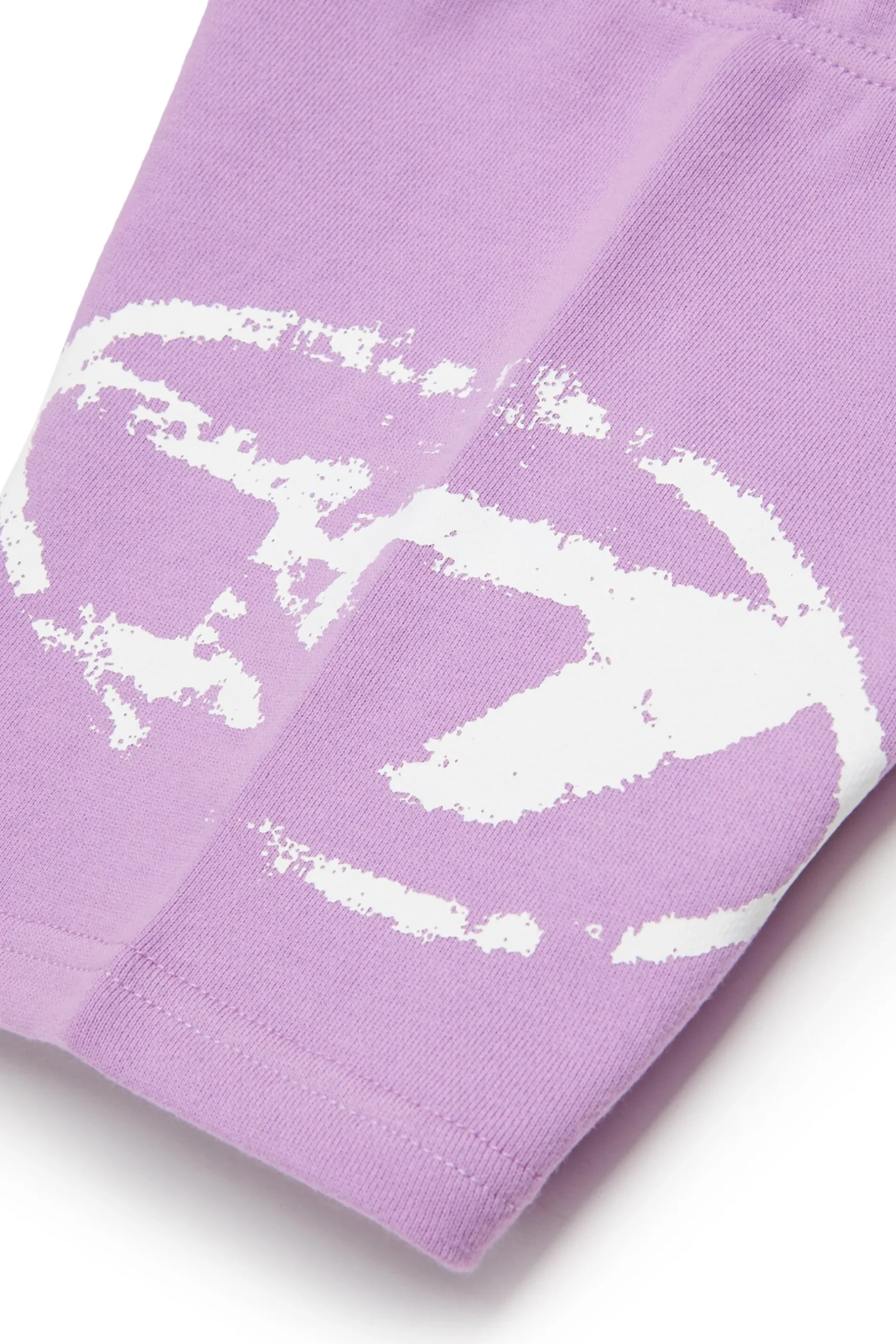 DIESEL Shorts in felpa con logo Oval D effetto used | Bambino Oval D By Diesel | Oval D By Diesel