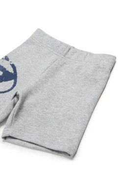 DIESEL Shorts in felpa con logo Oval D effetto used | Bambino Oval D By Diesel | Oval D By Diesel