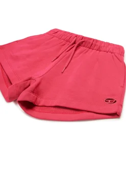 DIESEL Shorts in felpa con logo Oval D | Bambino Shorts | Activewear