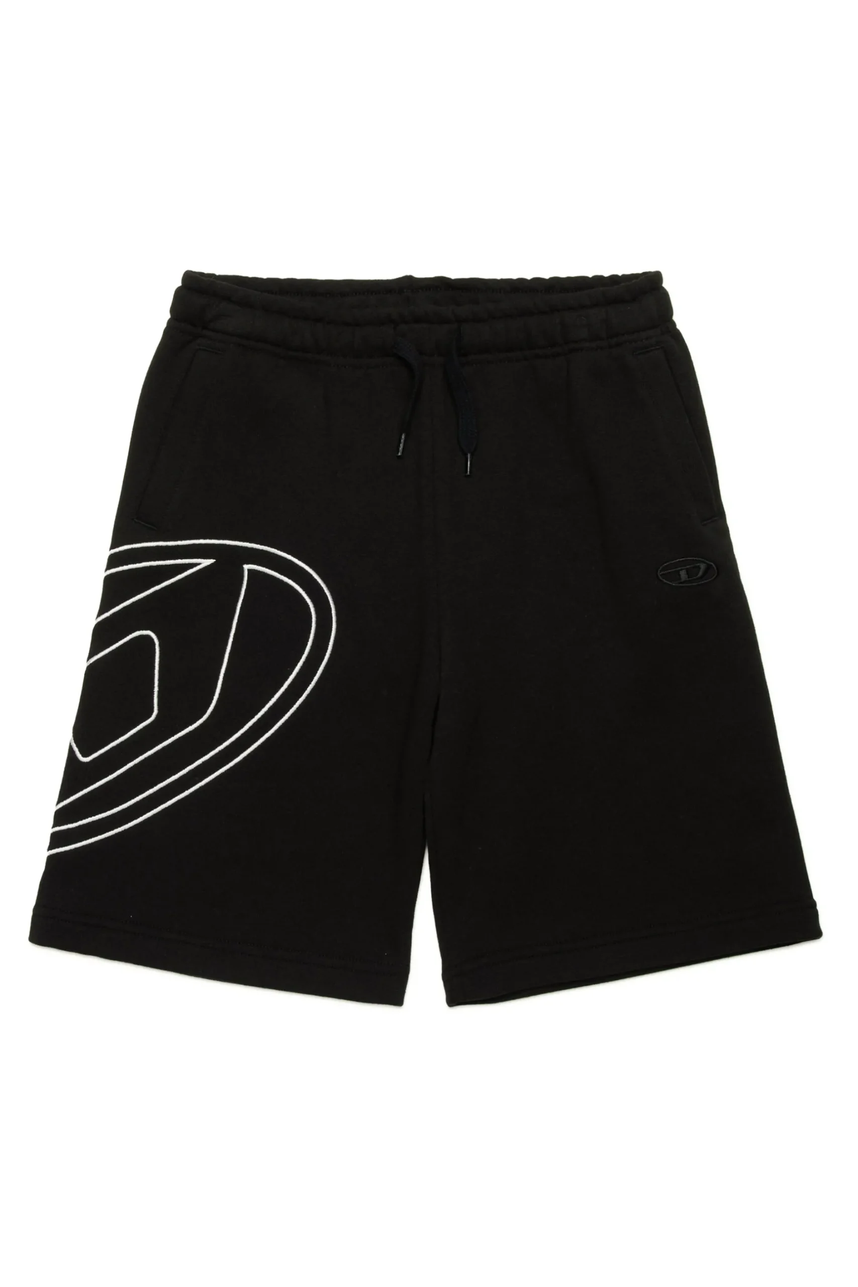DIESEL Shorts in felpa con maxi logo Oval D | Bambino Oval D By Diesel | Oval D By Diesel