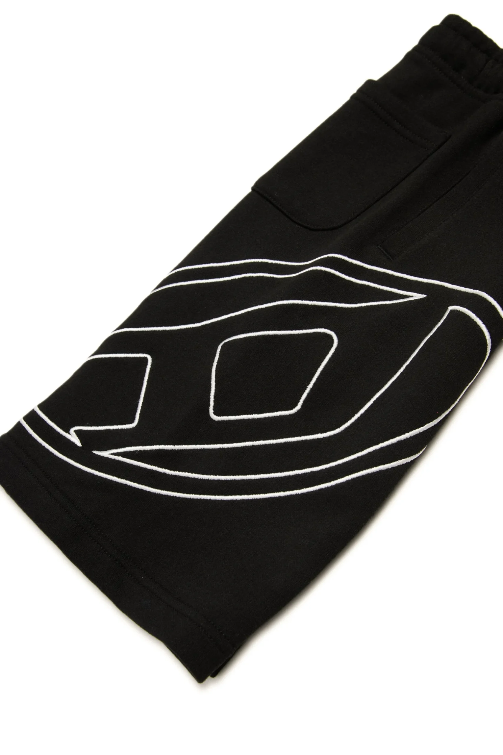 DIESEL Shorts in felpa con maxi logo Oval D | Bambino Oval D By Diesel | Oval D By Diesel