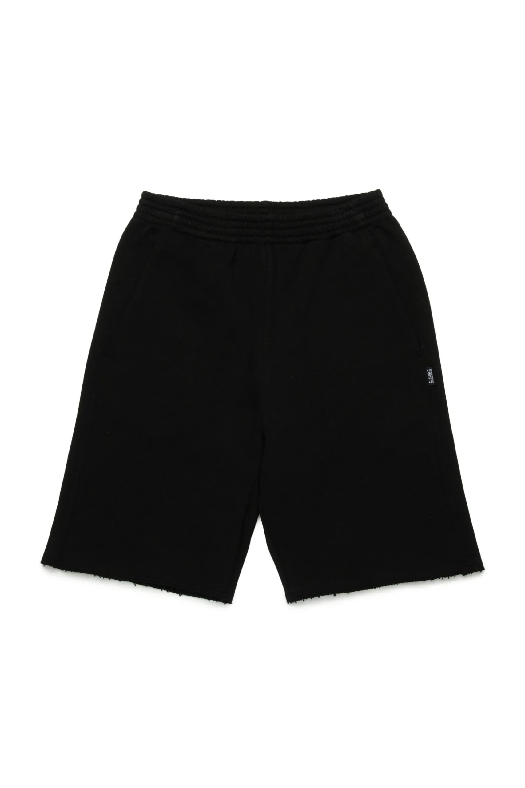 MM6 MAISON MARGIELA Shorts in felpa con orli a taglio vivo | Bambino Shorts | Activewear