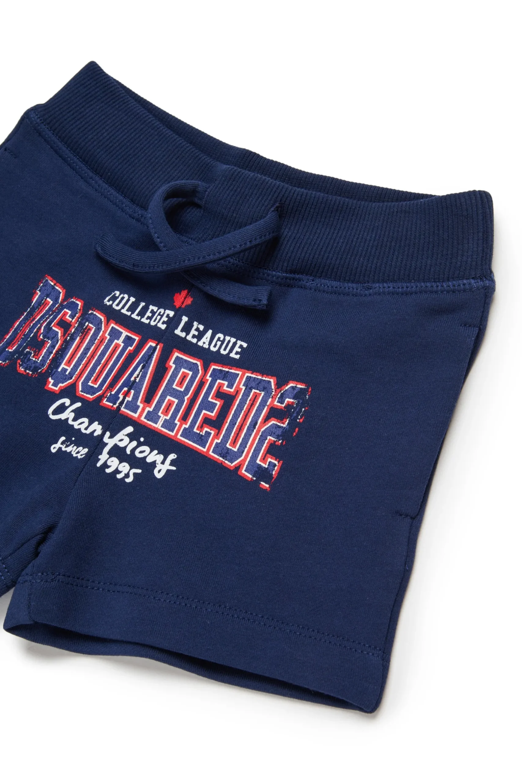 DSQUARED2 Shorts in felpa con stampa college | Bambino Activewear | Activewear