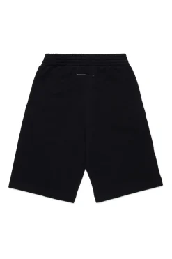 MM6 MAISON MARGIELA Shorts in felpa effetto re-cut | Bambino Shorts | Shorts