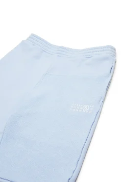 MM6 MAISON MARGIELA Shorts in felpa effetto re-cut | Bambino Shorts | Shorts