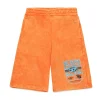 DIESEL Shorts in felpa marmorizzata con scudetto | Bambino Shorts