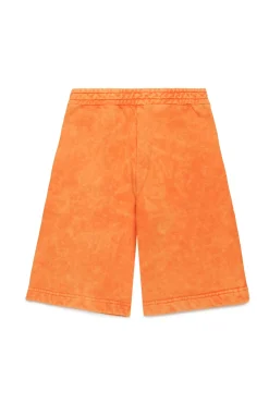 DIESEL Shorts in felpa marmorizzata con scudetto | Bambino Shorts