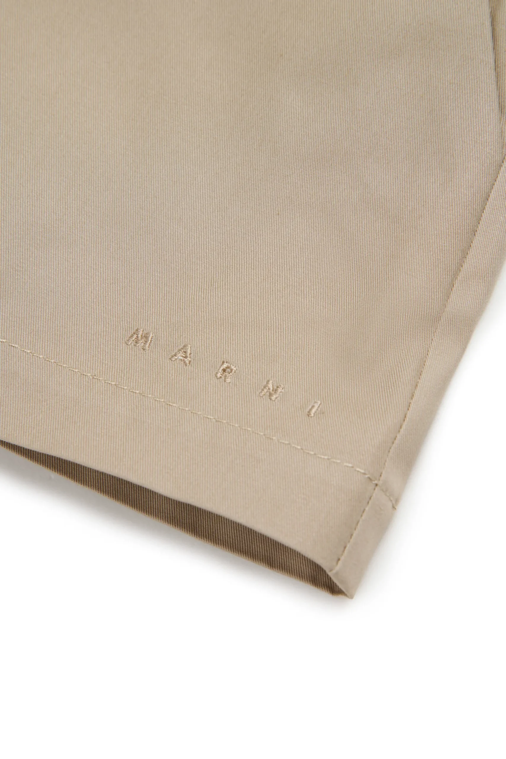 MARNI Shorts in gabardina con logo | Bambino Shorts | Party Looks