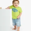 DIESEL Shorts in jeans chiaro con abrasioni | Bambino Denim-Mania | Denim-Mania