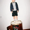 N°21 Shorts in popeline allover Palms | Bambino Shorts