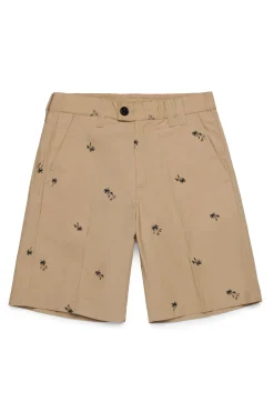 N°21 Shorts in popeline allover Palms | Bambino Shorts
