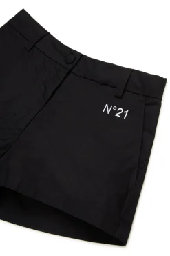 N°21 Shorts in popeline con logo | Shorts