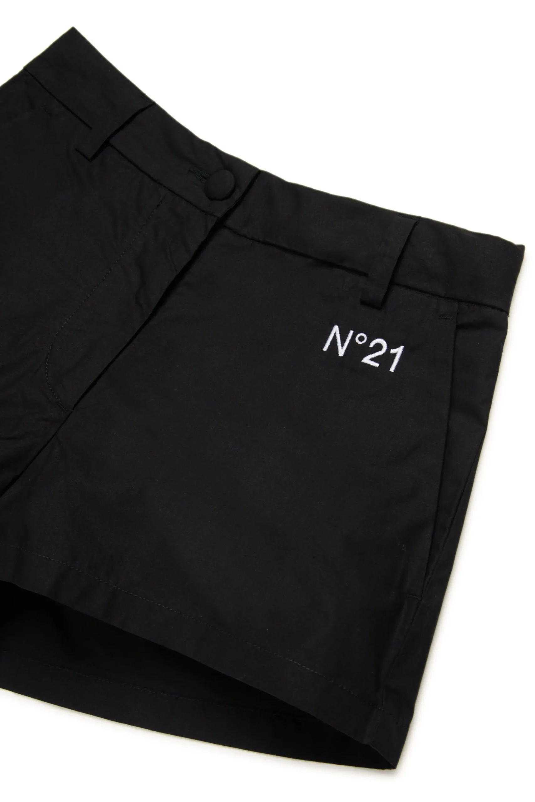 N°21 Shorts in popeline con logo | Shorts