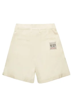 N°21 Shorts in satin con pinces | Bambino Shorts | Party Looks