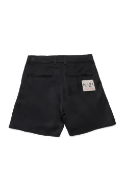 N°21 Shorts in satin con pinces | Bambino Shorts | Party Looks