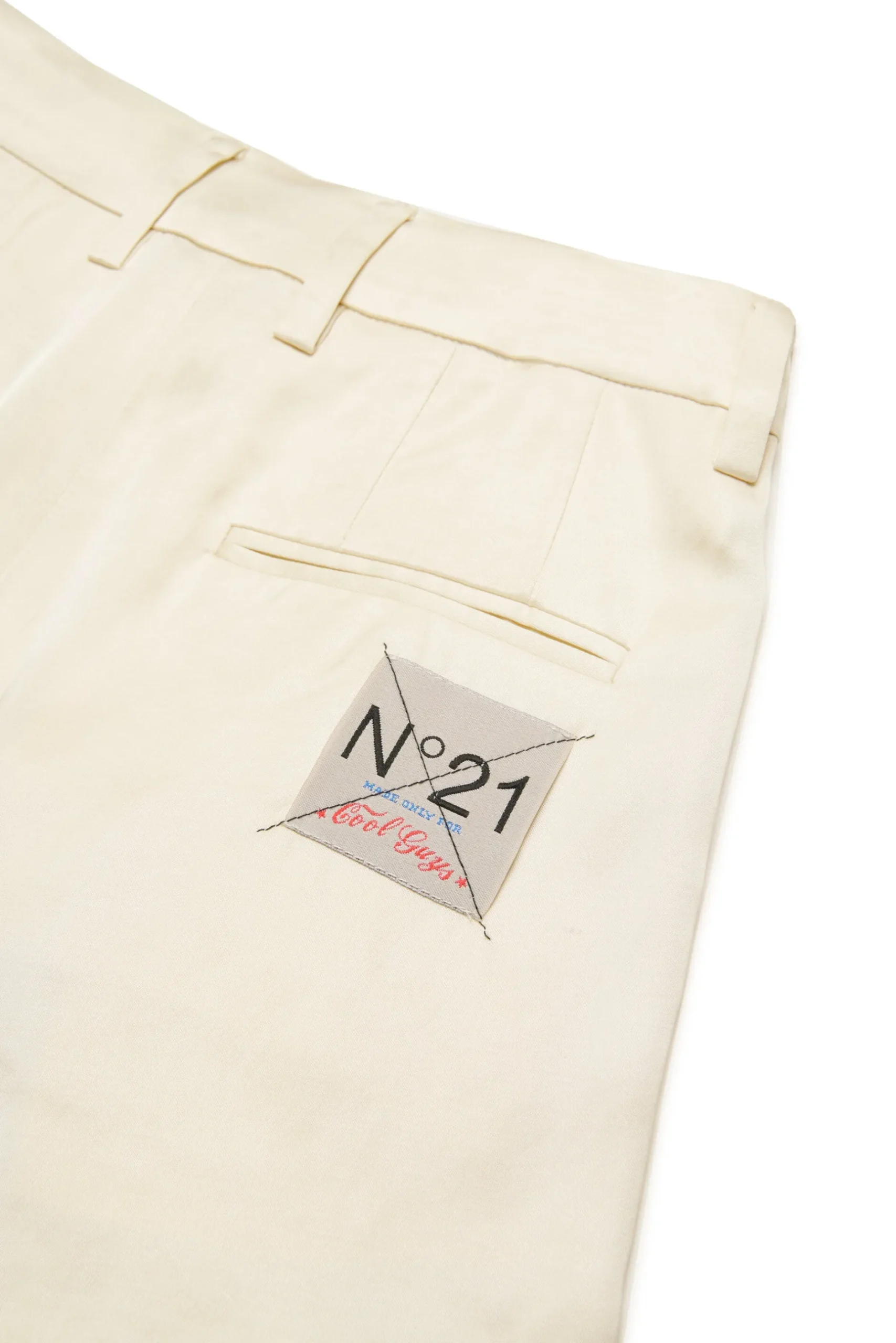 N°21 Shorts in satin con pinces | Bambino Shorts | Party Looks