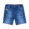 DIESEL Shorts JoggJeans® blu scuro con sfumature | Bambino Denim-Mania | Denim-Mania