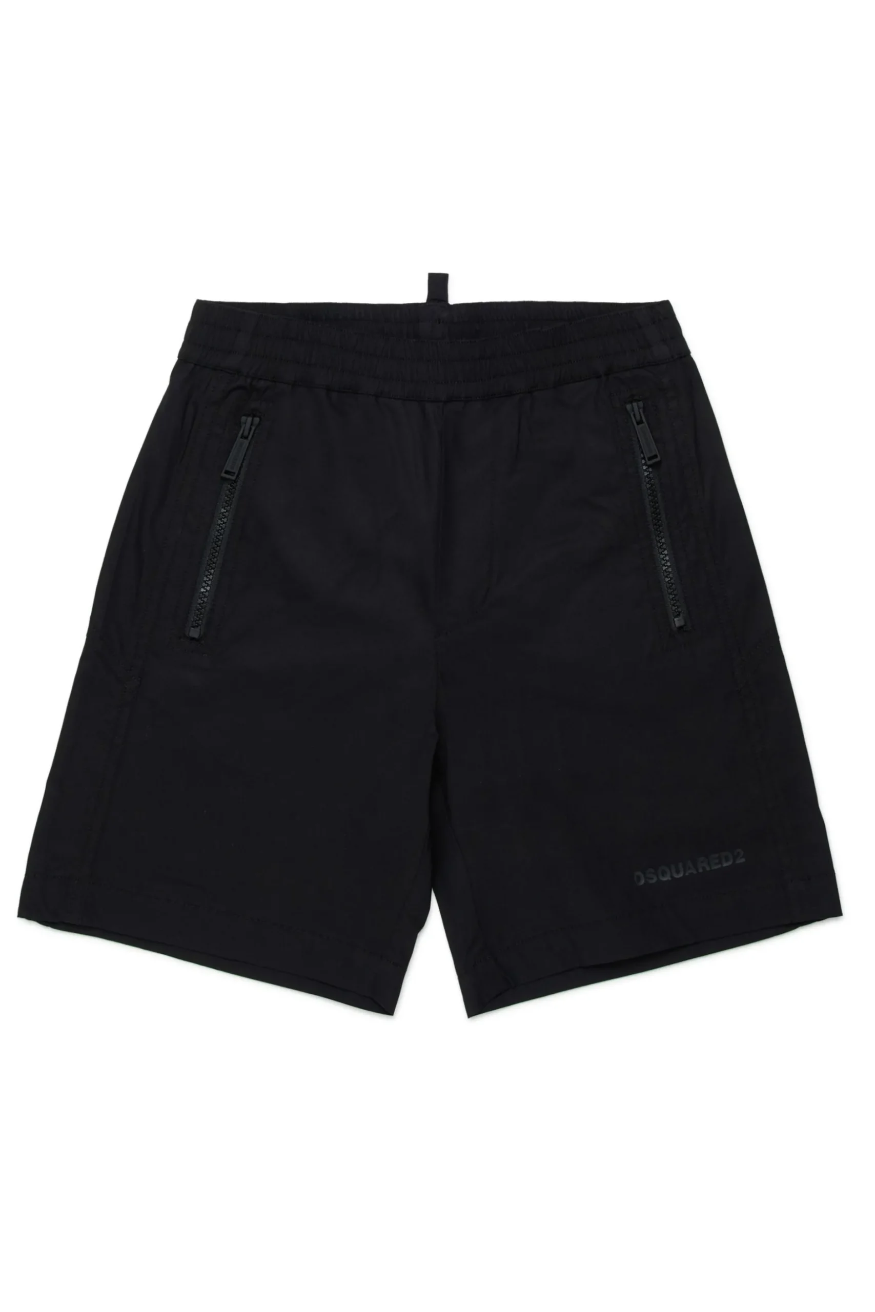 DSQUARED2 Shorts stile tennis in cotone tecnico | Bambino Shorts | Activewear