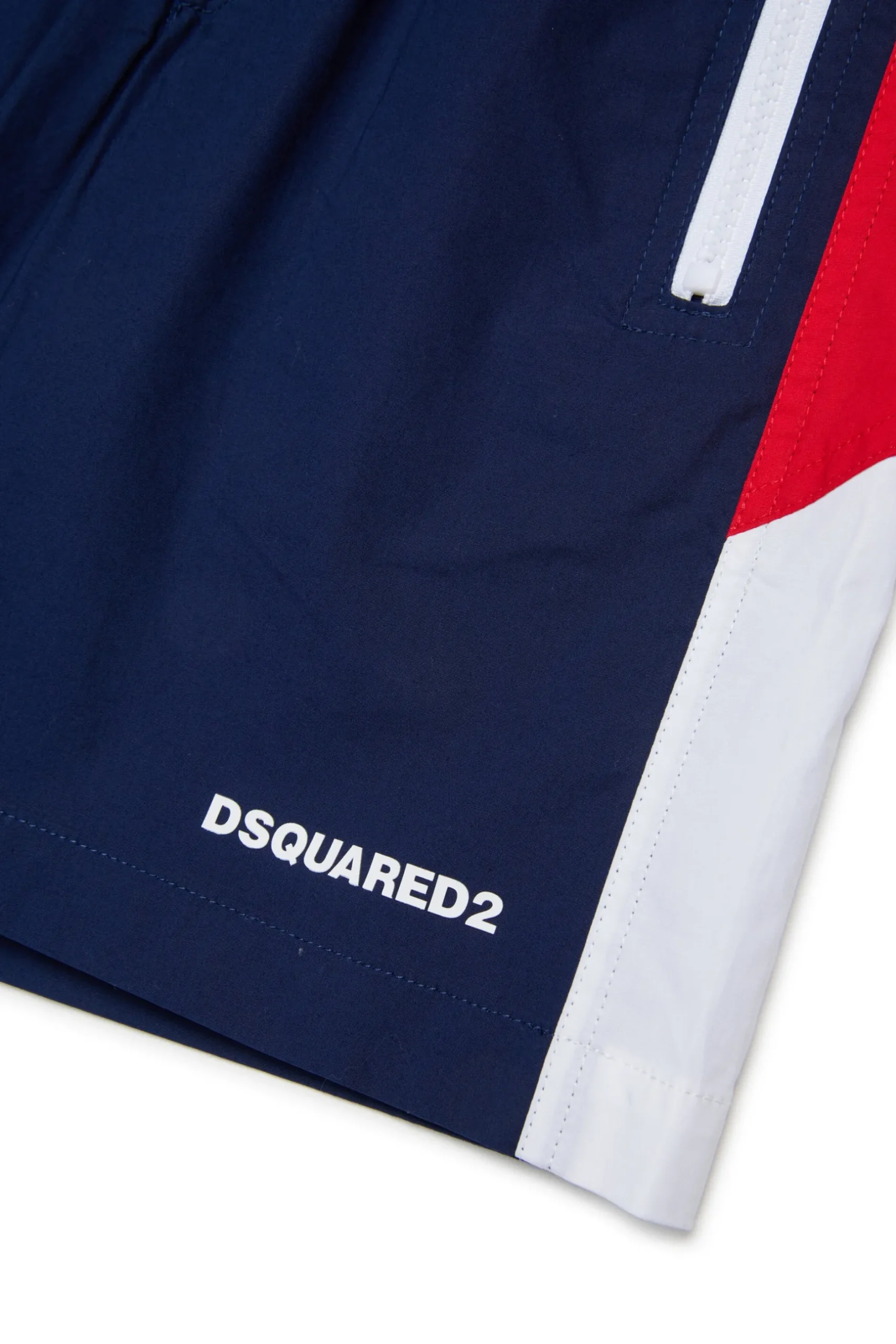 DSQUARED2 Shorts stile tennis in cotone tecnico | Bambino Shorts | Activewear