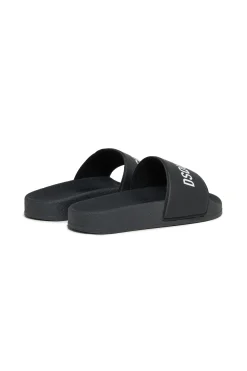 DSQUARED2 Slide slippers with logo | Bambino Sandali E Ciabatte | Ciabatte E Sandali