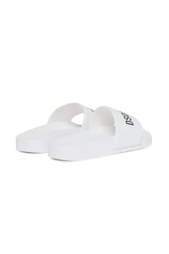 DSQUARED2 Slide slippers with logo | Bambino Sandali E Ciabatte | Ciabatte E Sandali