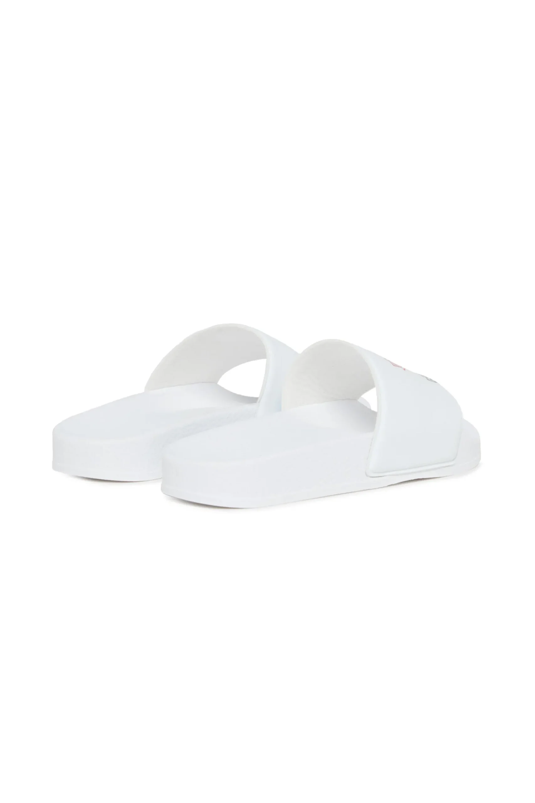 DSQUARED2 Slide slippers with Maple Leaf outline | Bambino Sandali E Ciabatte | Ciabatte E Sandali