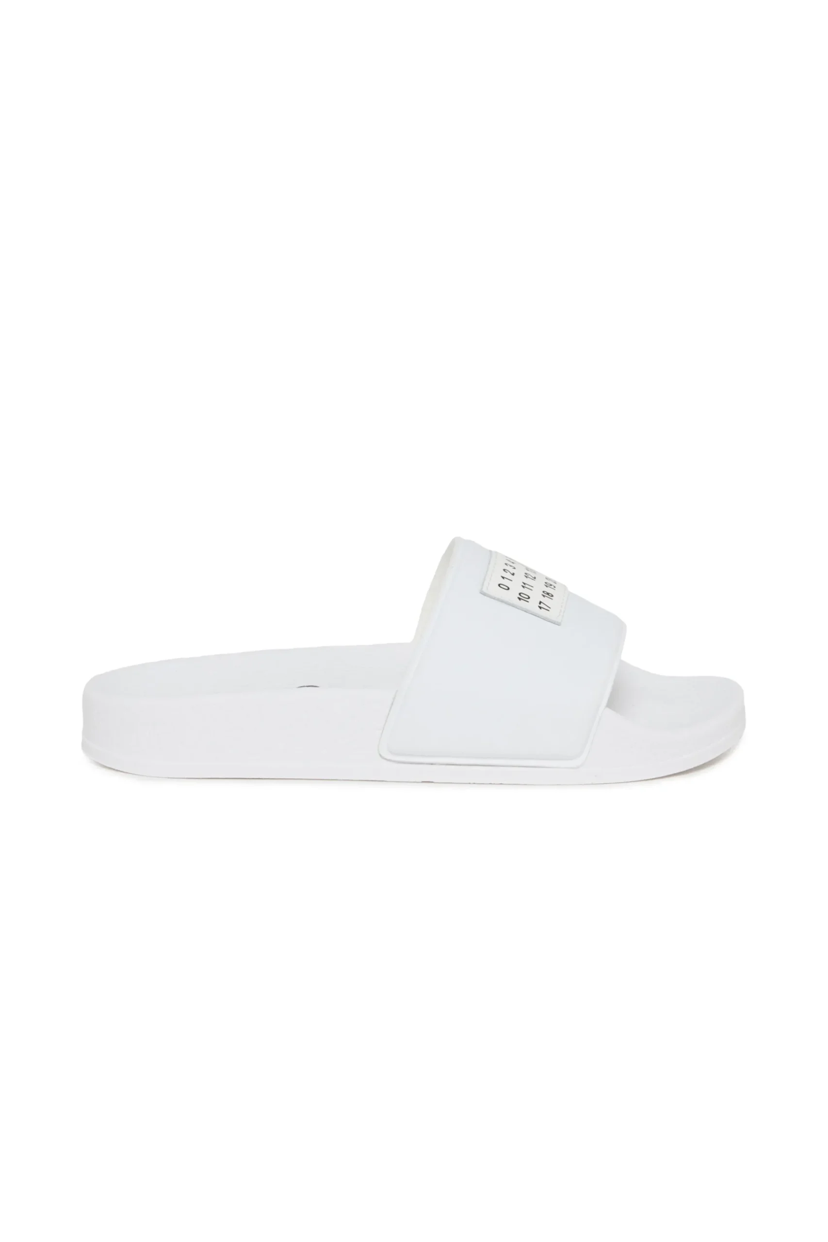 MM6 MAISON MARGIELA Slide slippers with Numeric logo | Bambino Sandali E Ciabatte | Ciabatte E Sandali