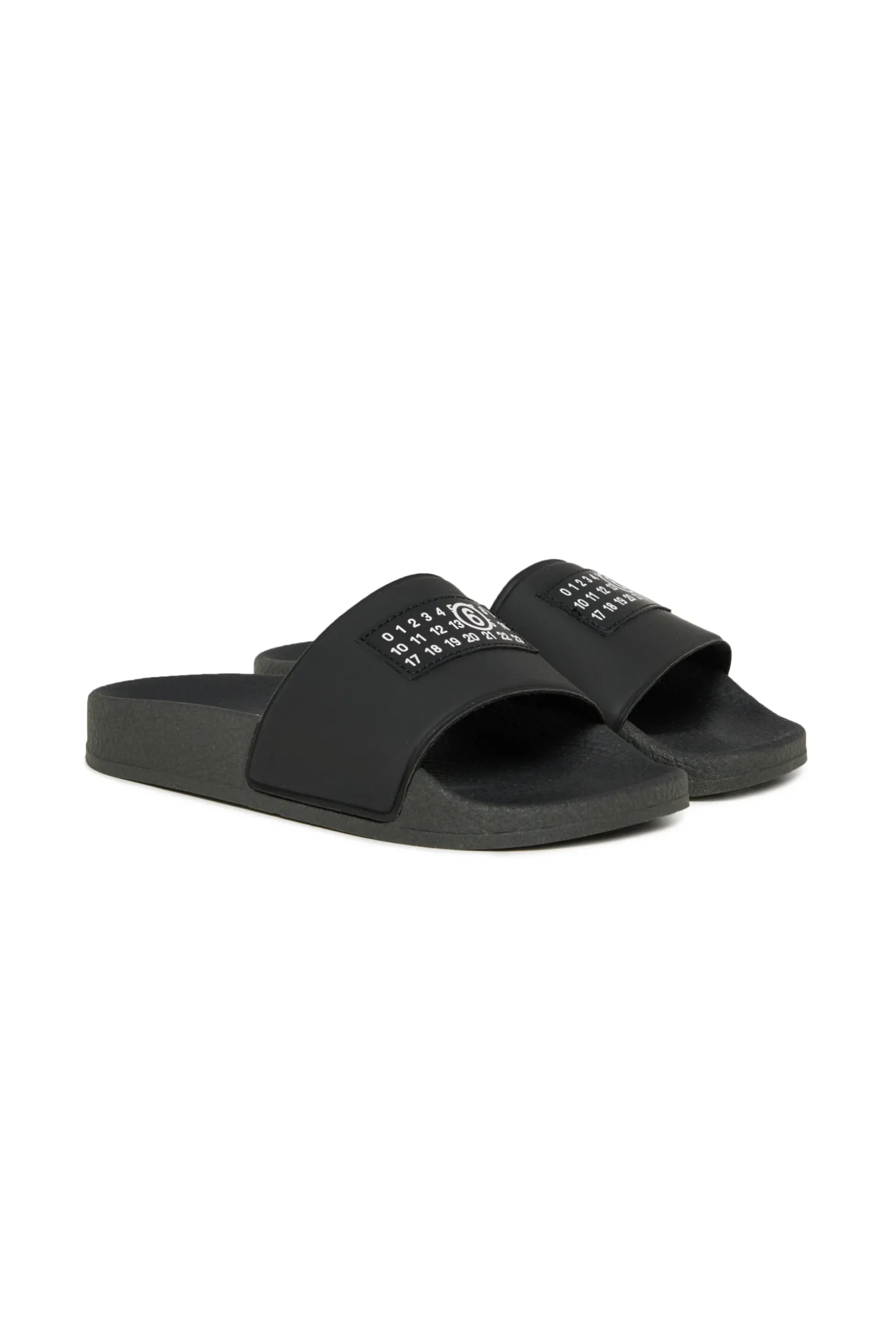 MM6 MAISON MARGIELA Slide slippers with Numeric logo | Bambino Sandali E Ciabatte | Ciabatte E Sandali