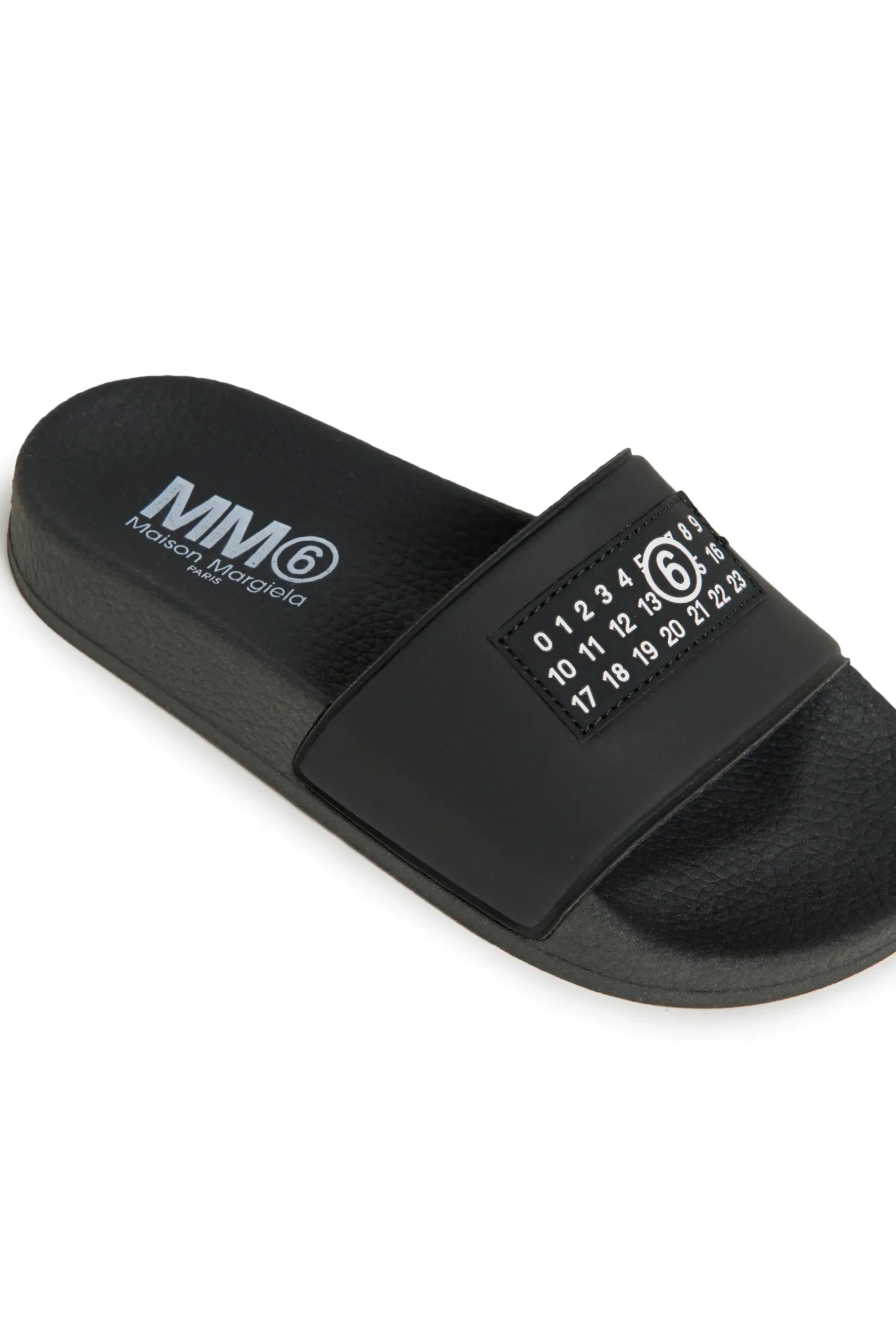 MM6 MAISON MARGIELA Slide slippers with Numeric logo | Bambino Sandali E Ciabatte | Ciabatte E Sandali