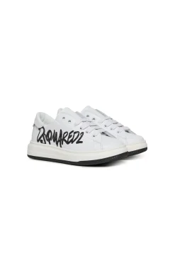 DSQUARED2 Sneakers basse con logo glitterato | Sneakers | Sneakers