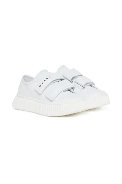 MARNI Sneakers basse in pelle con strap | Sneakers | Sneakers