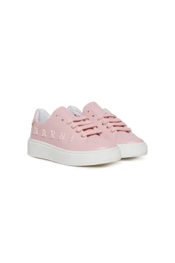 MARNI Sneakers basse in pelle con logo | Sneakers | Sneakers