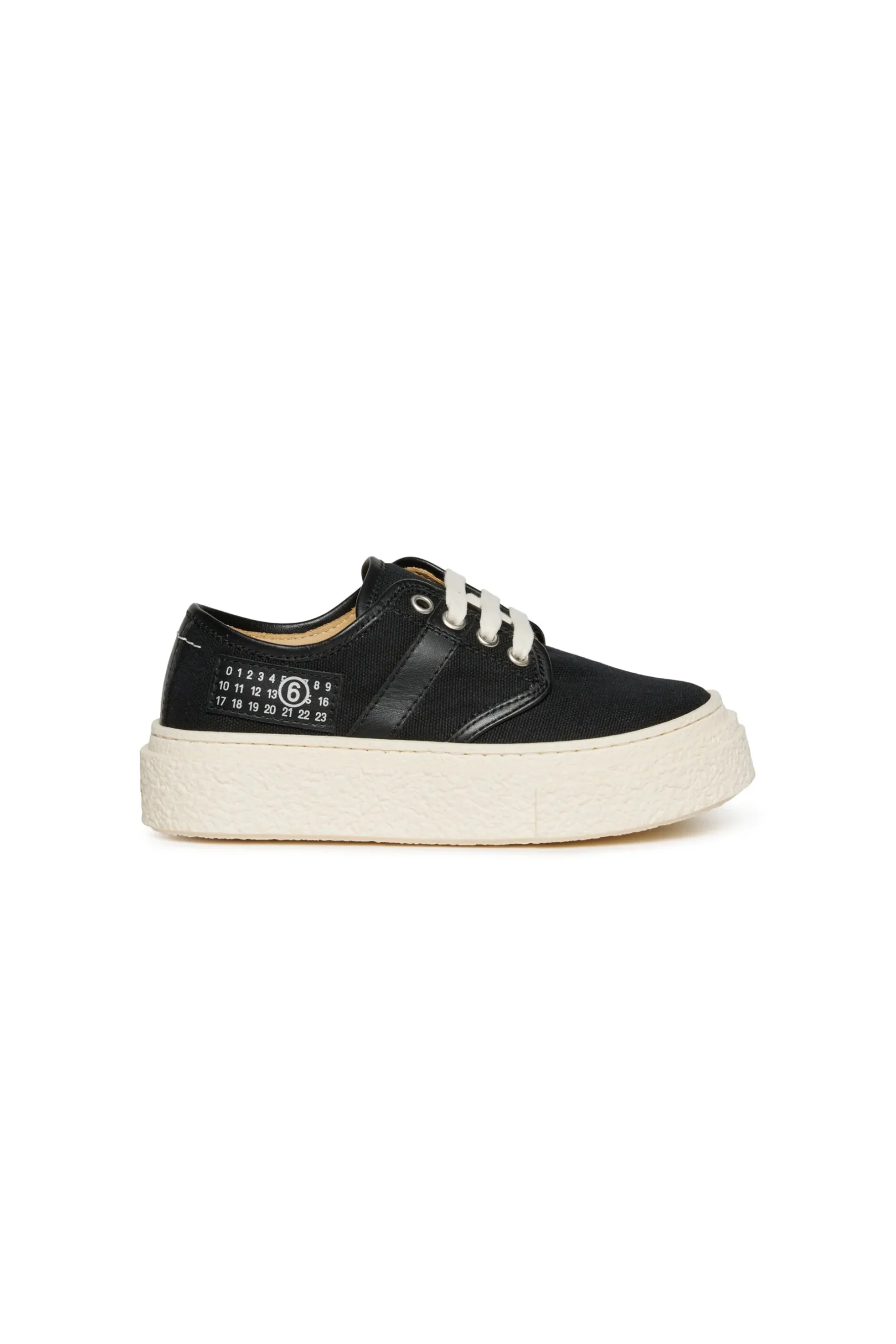 MM6 MAISON MARGIELA Sneakers basse in tela con Numeric logo | Sneakers | Sneakers