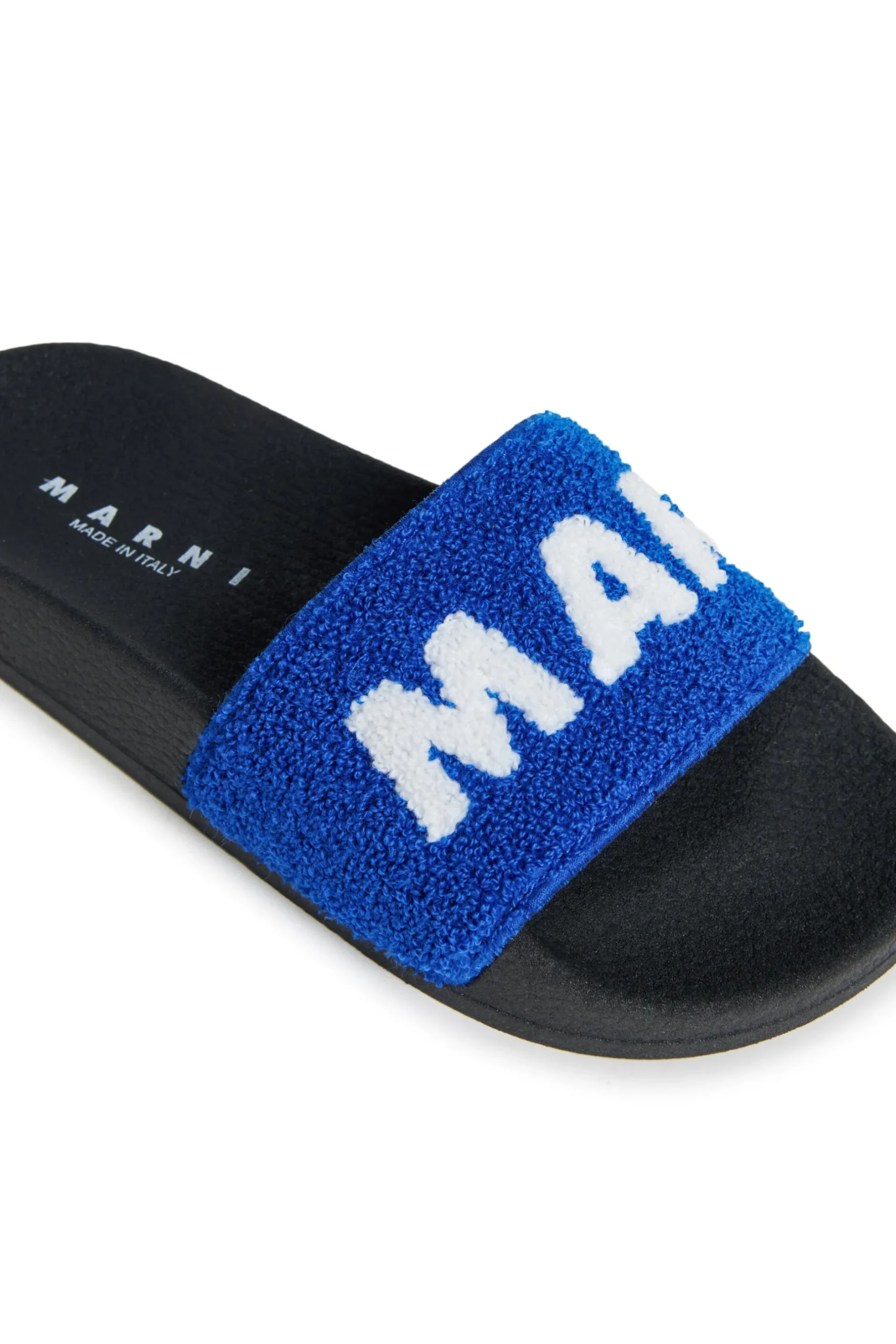 MARNI Sponge slide slippers with maxi logo | Bambino Sandali E Ciabatte | Ciabatte E Sandali
