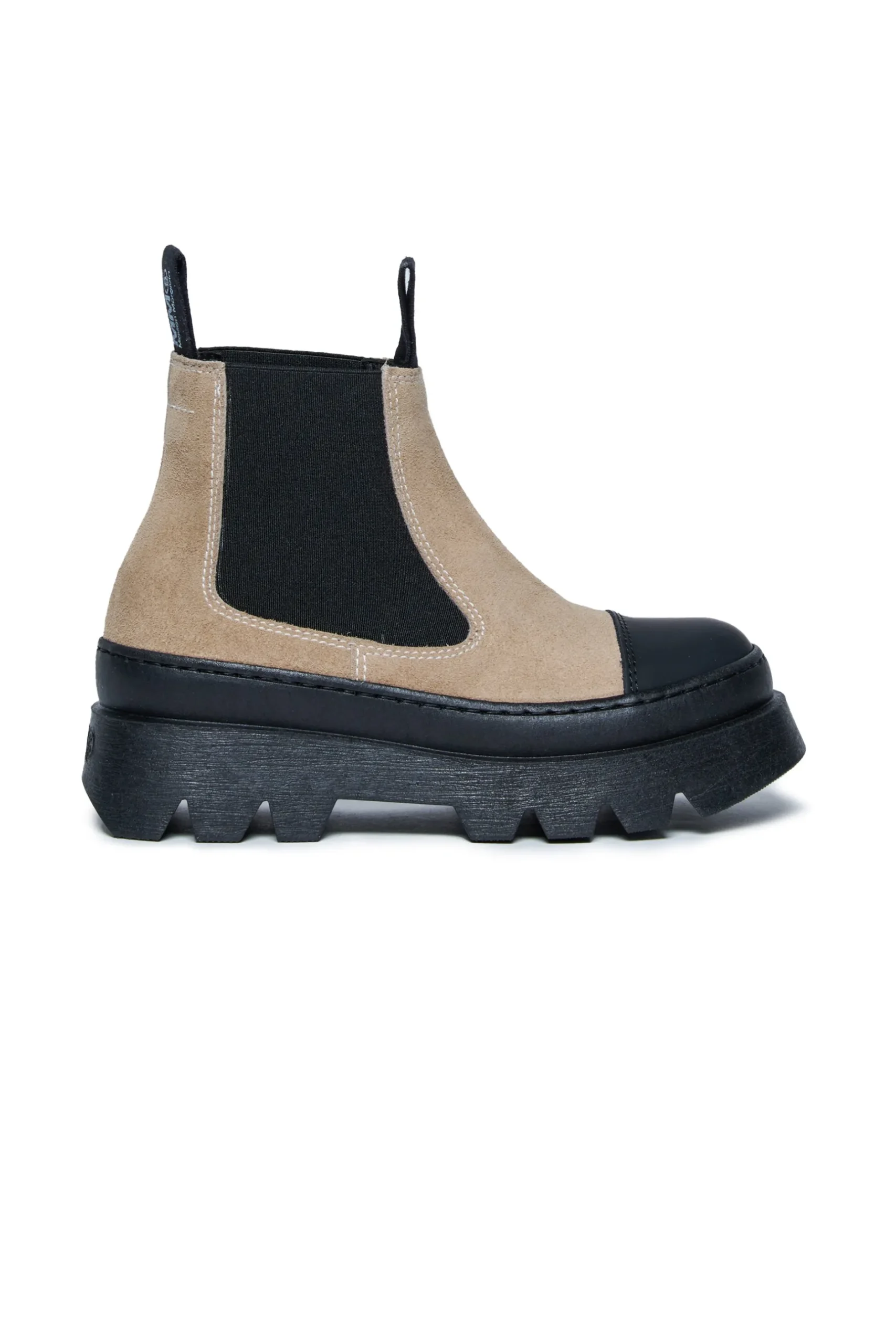 MM6 MAISON MARGIELA Stivali Chelsea in pelle scamosciata | Stivali E Anfibi | Anfibi E Stivali