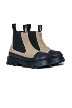 MM6 MAISON MARGIELA Stivali Chelsea in pelle scamosciata | Stivali E Anfibi | Anfibi E Stivali